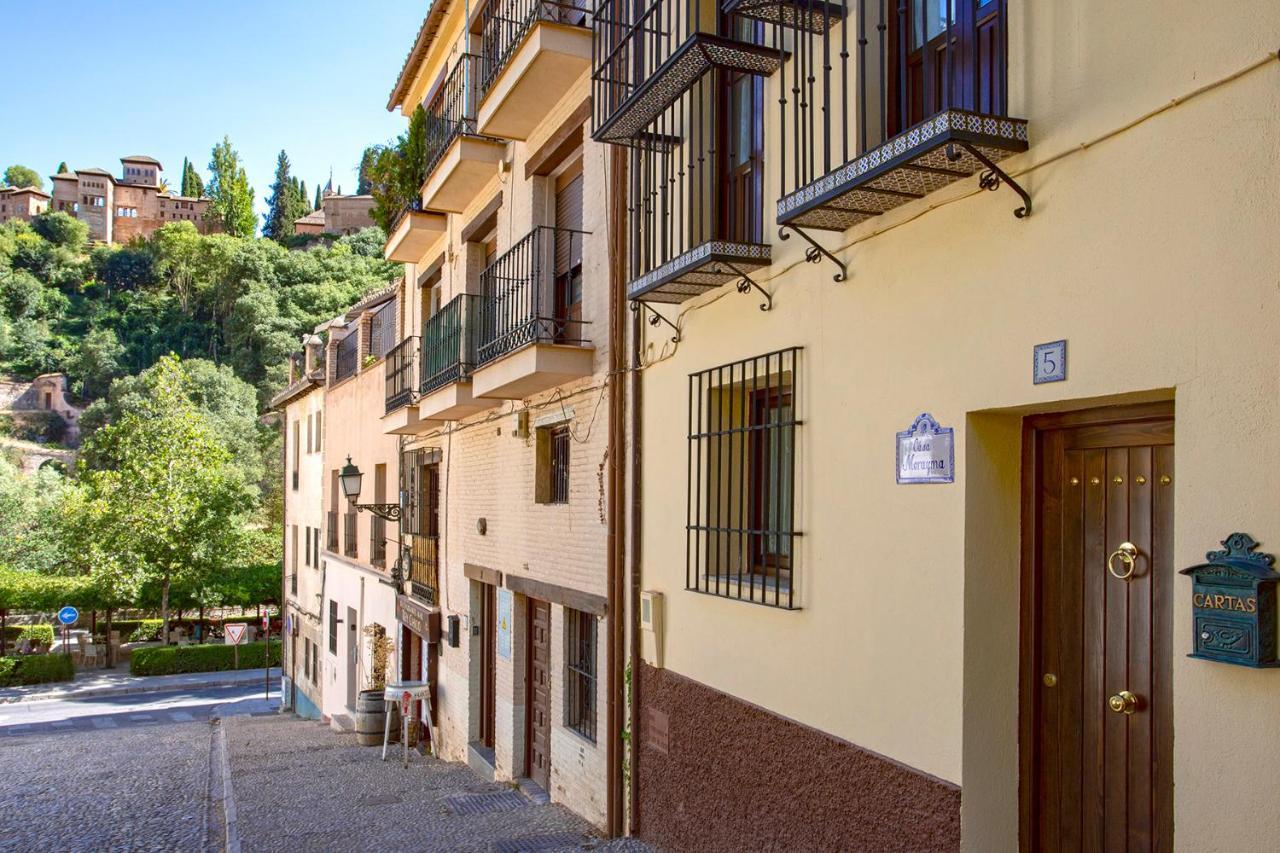 グラナダ Morayma House Terrace With Views To Alhambraヴィラ エクステリア 写真